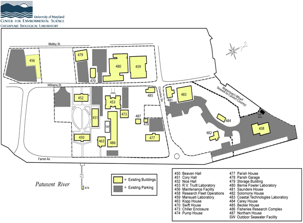 CBL campus map