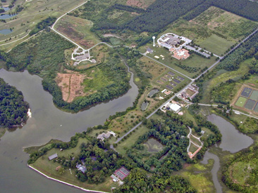 horn point laboratory aerial image