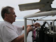 Dr. Mike Roman preps a CTD