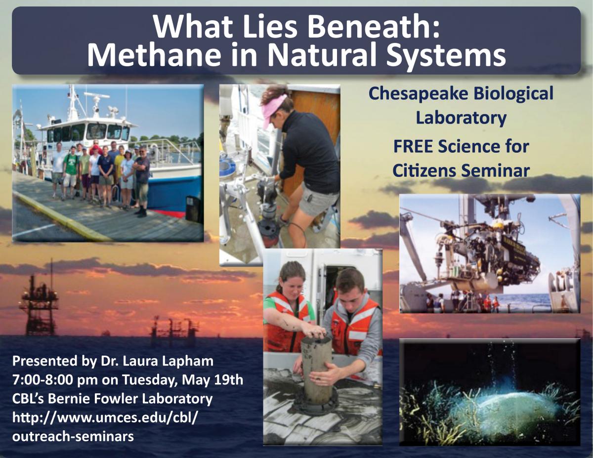Poster promoting Methane overview seminar