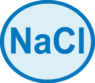 Symbol indicating salinity tolerance.