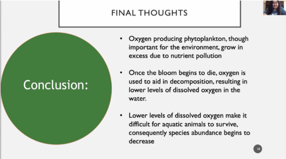 slide saying Final thoughts and Conclusion