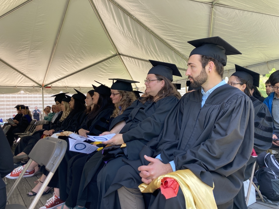 graduates at commencement 2023