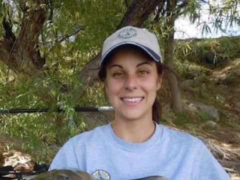 Hailing from Peoria, AZ, Andrea Sylvia came to the Chesapeake Biological Laboratory in January 2013 to pursue her Masters degree through the Marine-Estuarine-Environmental Sciences (MEES) Graduate Program. 
