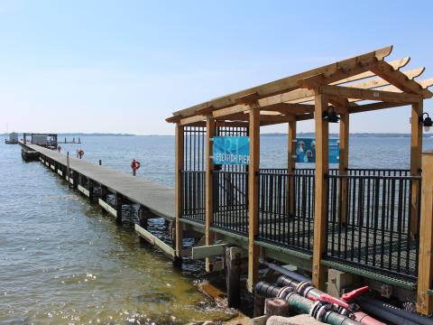 CBL research pier