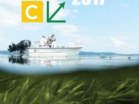 Cover of the 2017 Chesapeake Bay report card