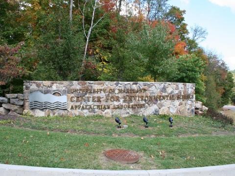 Picture of Appalachian Laboratory sign