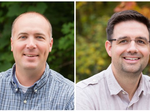 Headshots of Dr. Dave Nelson and Dr. Matt Fitzpatrick