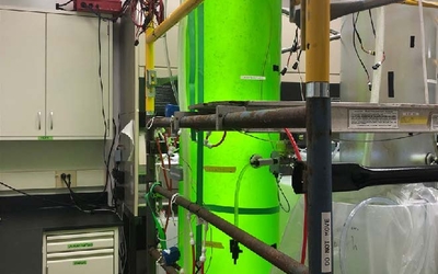 UMCES Prof Elizabeth North algae bioreactor