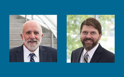 Bill Dennison (left) and Andrew Elmore (right)