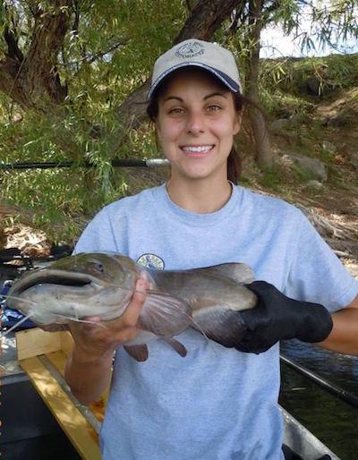 Hailing from Peoria, AZ, Andrea Sylvia came to the Chesapeake Biological Laboratory in January 2013 to pursue her Masters degree through the Marine-Estuarine-Environmental Sciences (MEES) Graduate Program. 