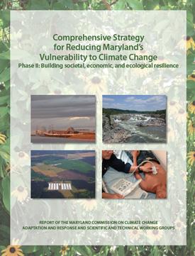 maryland's vulnerability to climate change cover