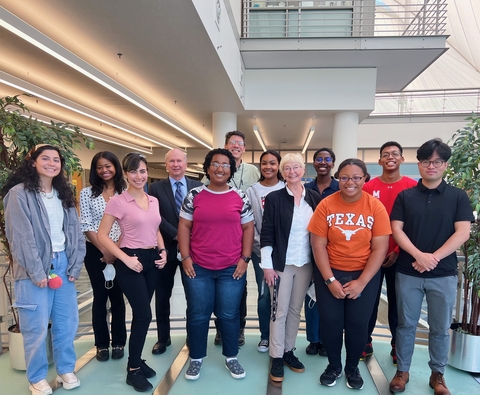 Image of 2022 IMET Summer Interns smiling 