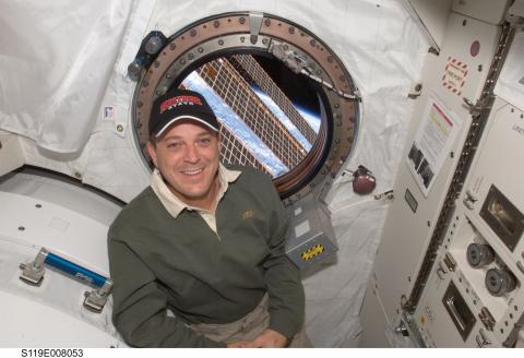 Ricky Arnold on Space Station 