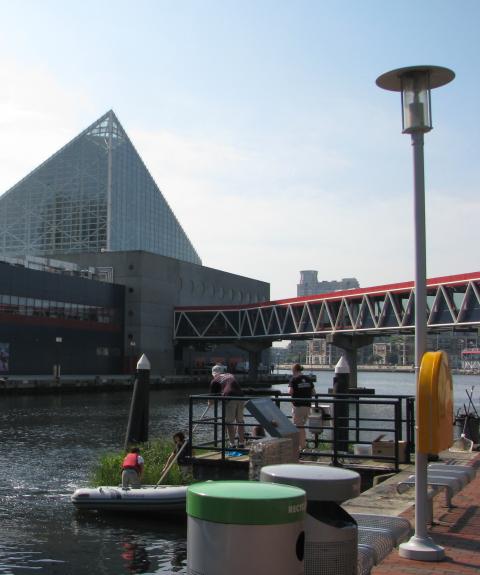 National Aquarium with natural habitat