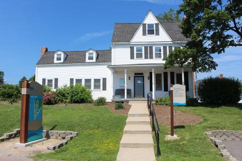 The Chesapeake Biological Laboratory Visitor Center on Solomons Island