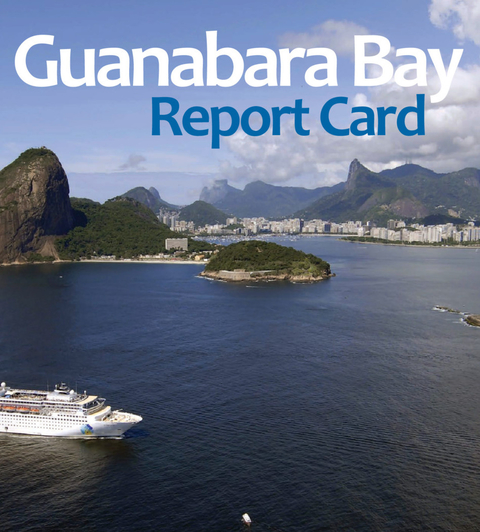 Guanbara Bay Report Card cover, A scenic shot of Guanabara Bay