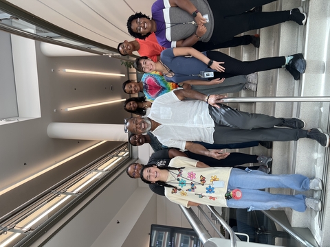Image of Keith Snipes and IMET Summer Interns