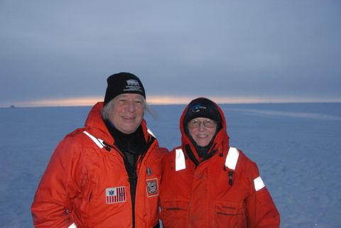 Scientists Lee Cooper and Jackie Grebmeier have been visiting the Arctic on research expeditions for more than 30 years
