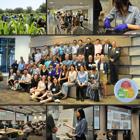 Collage of images from  North American Nitrogen Governance Workshop and the second annual Nitrogen Summer Institute 