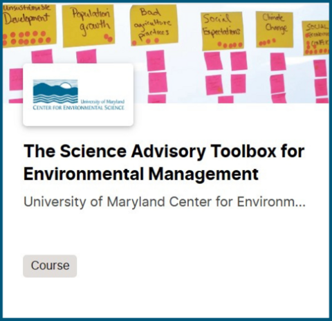 The Science Advisory Toolbox for Environmental Management