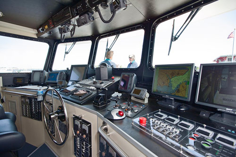 The Bridge on the R/V Carson