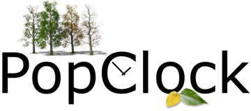 PopClock Project Logo
