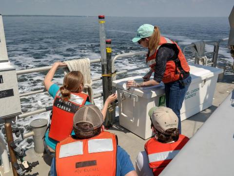 Tiny bubbles research cruise