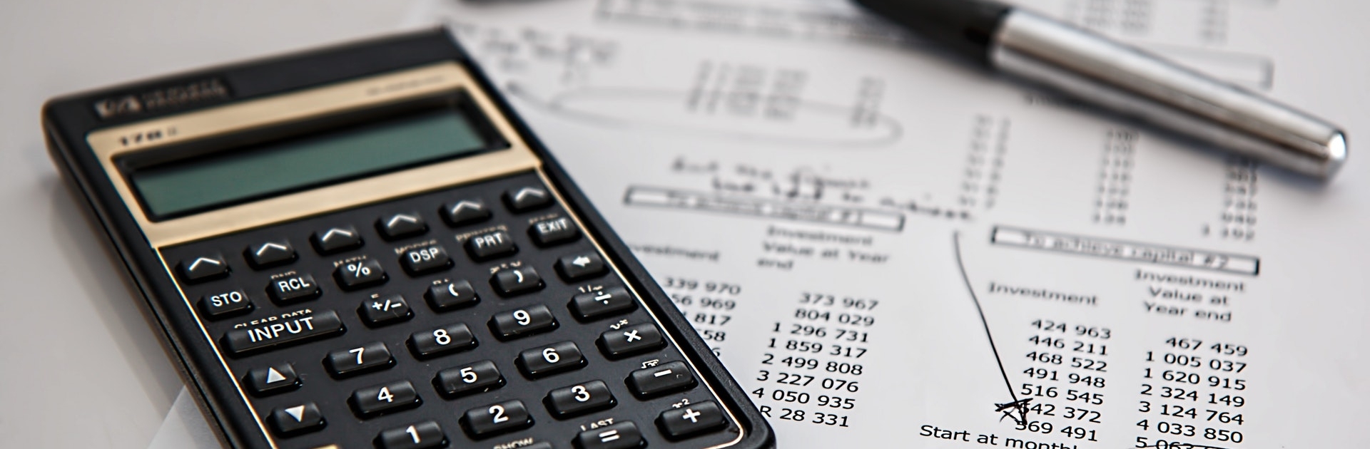 calculator and finance
