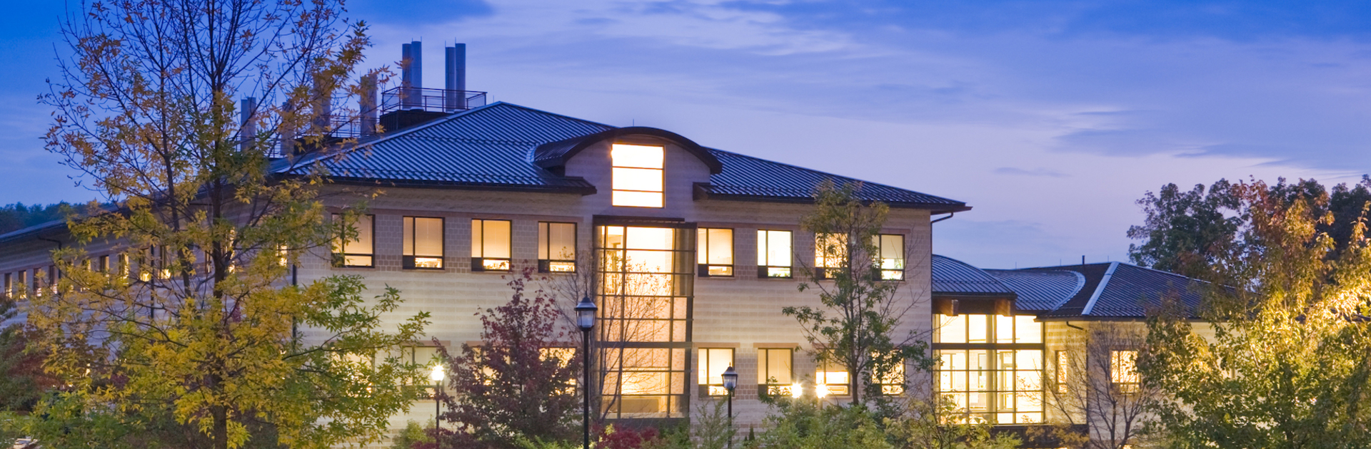 Appalachian Laboratory at sunset