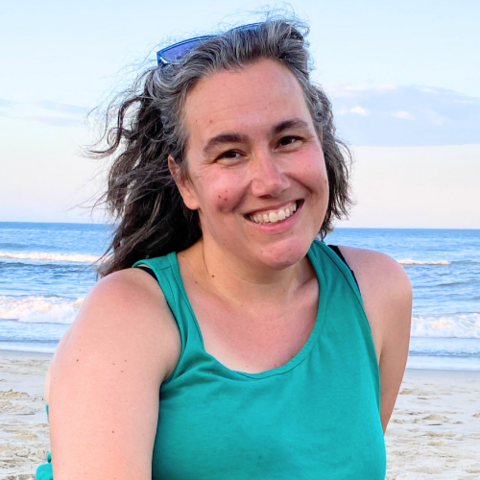 Christy Cheezum Headshot at a beach