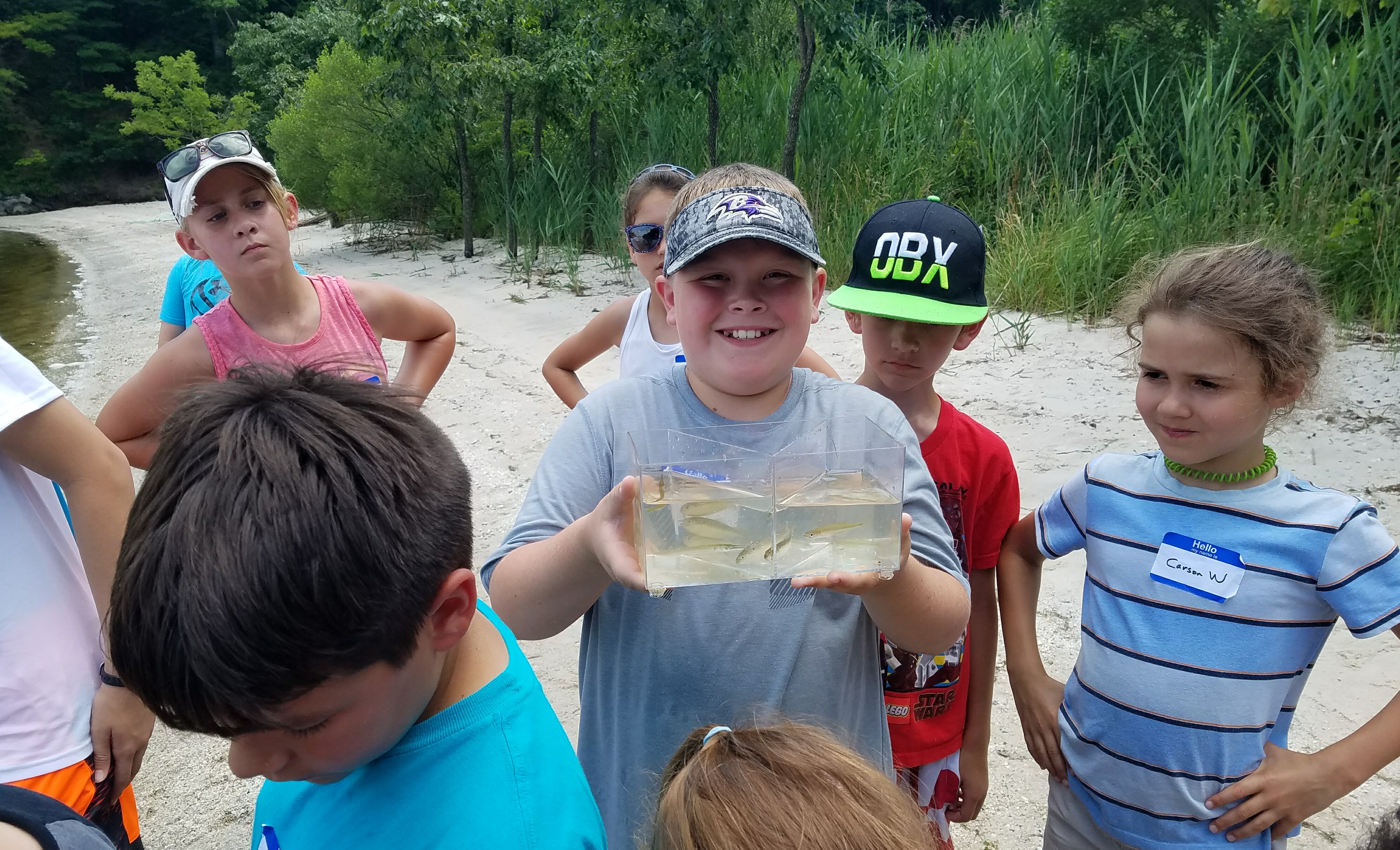 Go Fish! Campers discover the Chesapeake’s bounty with help from graduate students