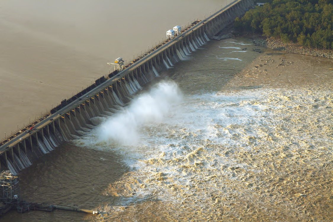 Conowingo Dam traps less sediment, a challenge to Bay restoration (Maryland Sea Grant)