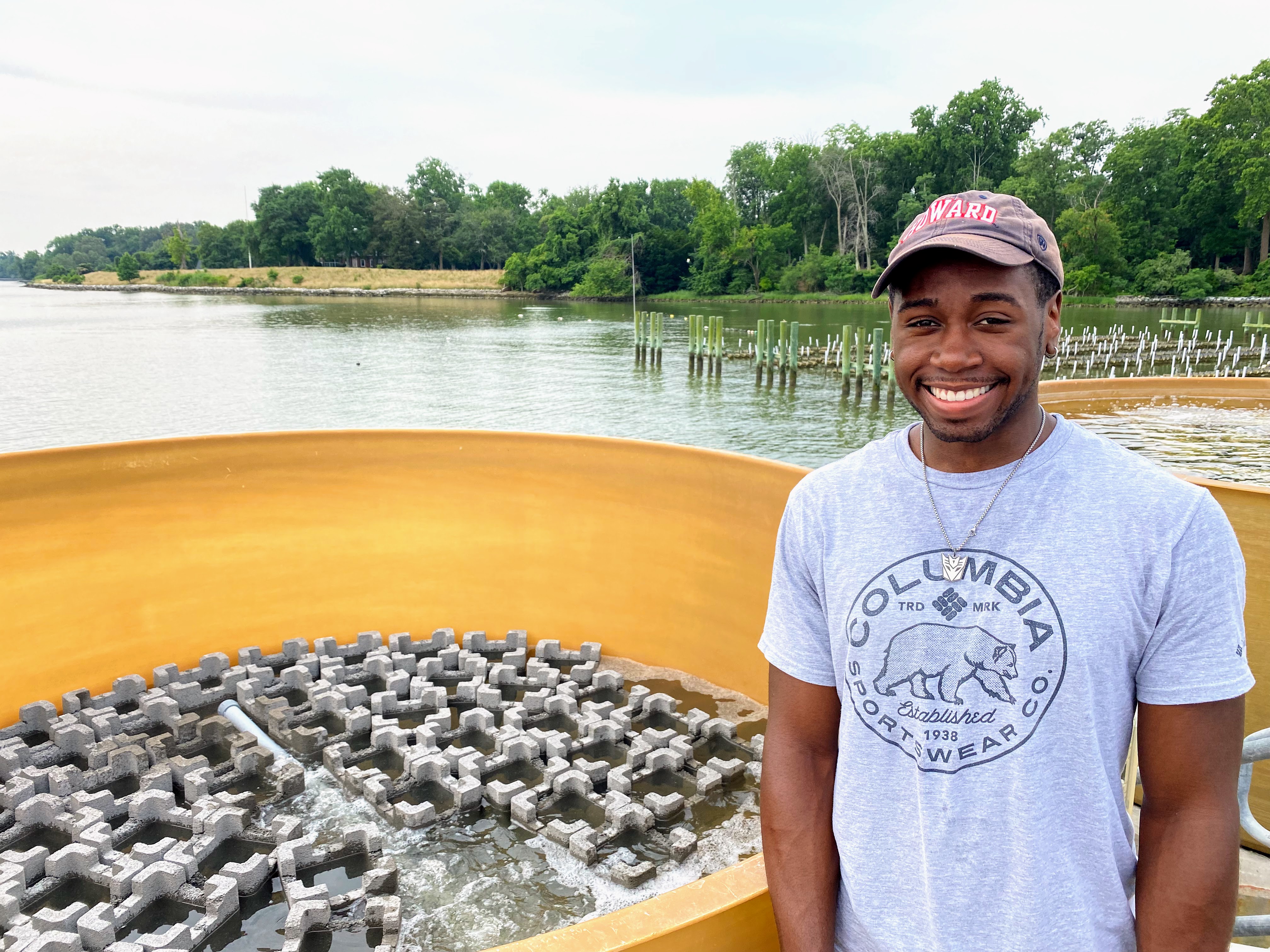 Summer Intern Davonte Douglas connects environmental science and social justice