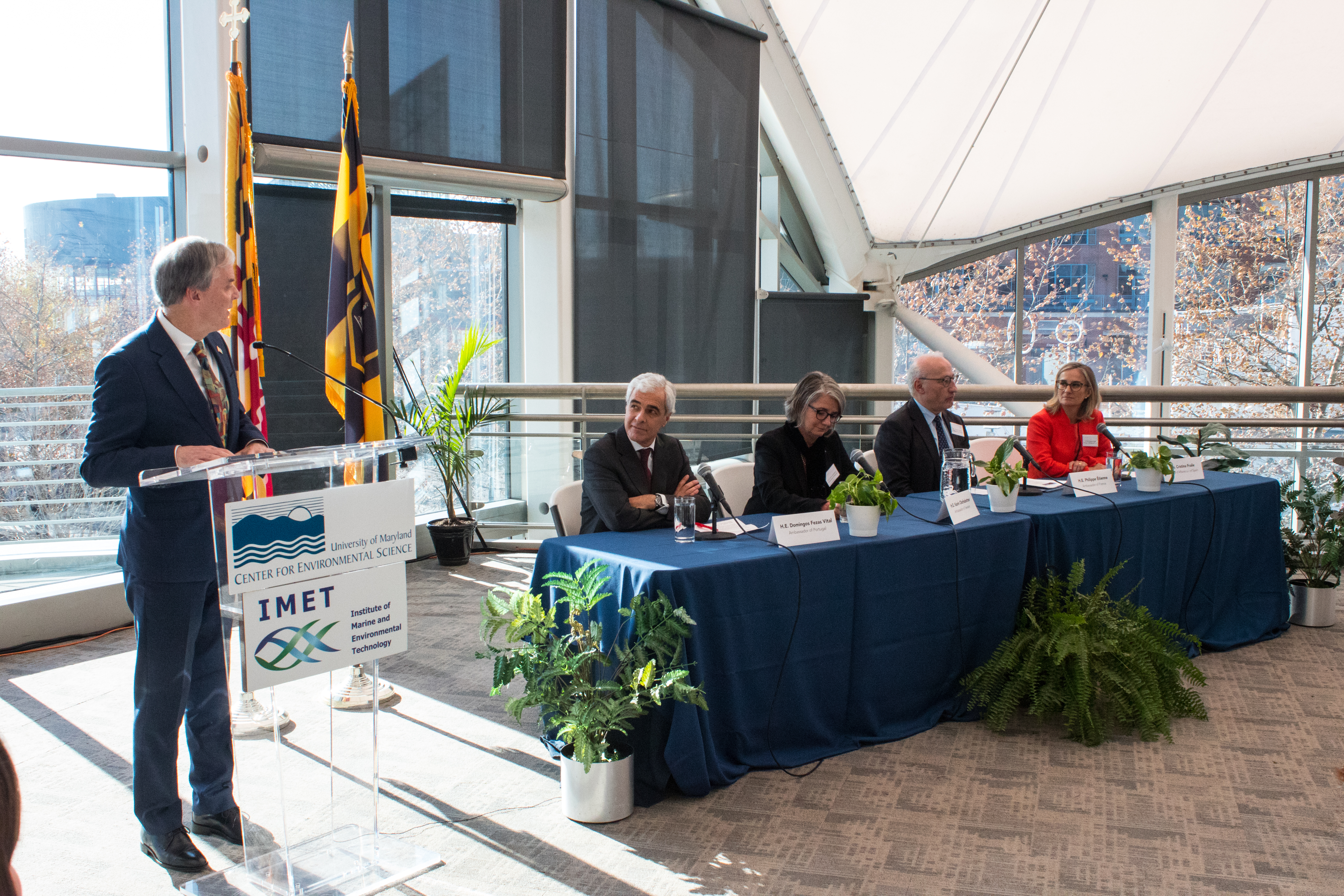 E.U. Ambassadors discuss climate crisis at public forum