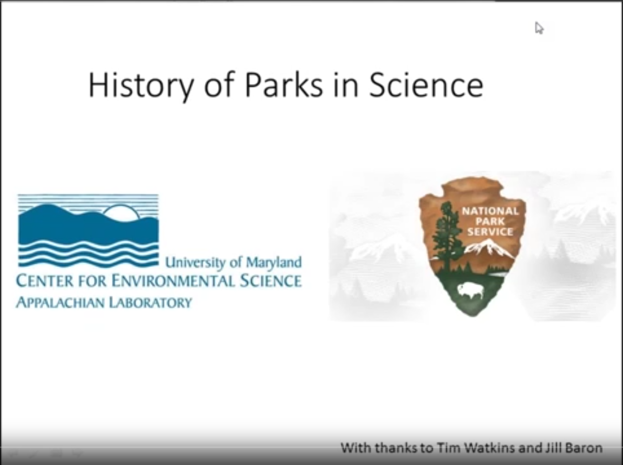 Appalachian Laboratory graduate students participate in recent National Park Service project