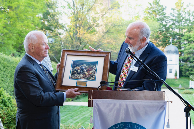 Maryland’s university for the environment honors Senator Cardin for leadership and impact