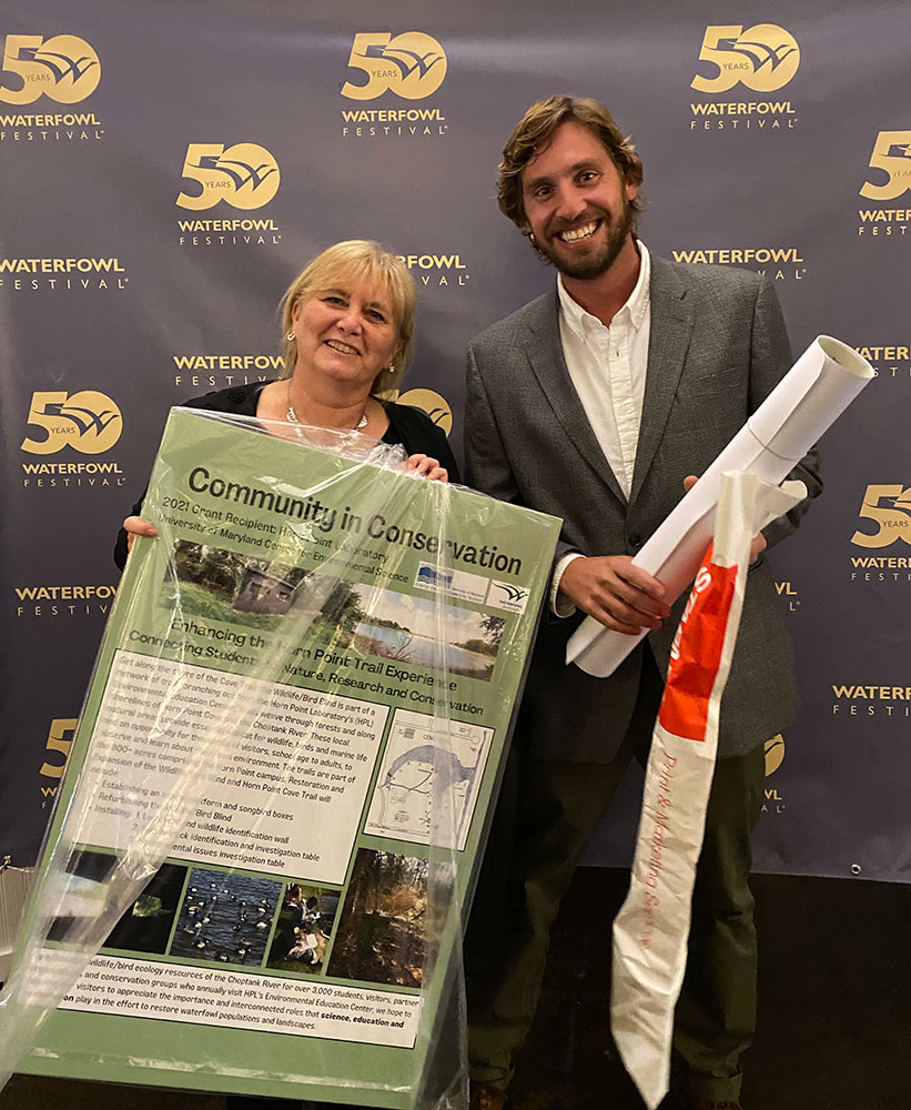 Horn Point Lab receives a Waterfowl Chesapeake 2021 “Community in Conservation” Grant