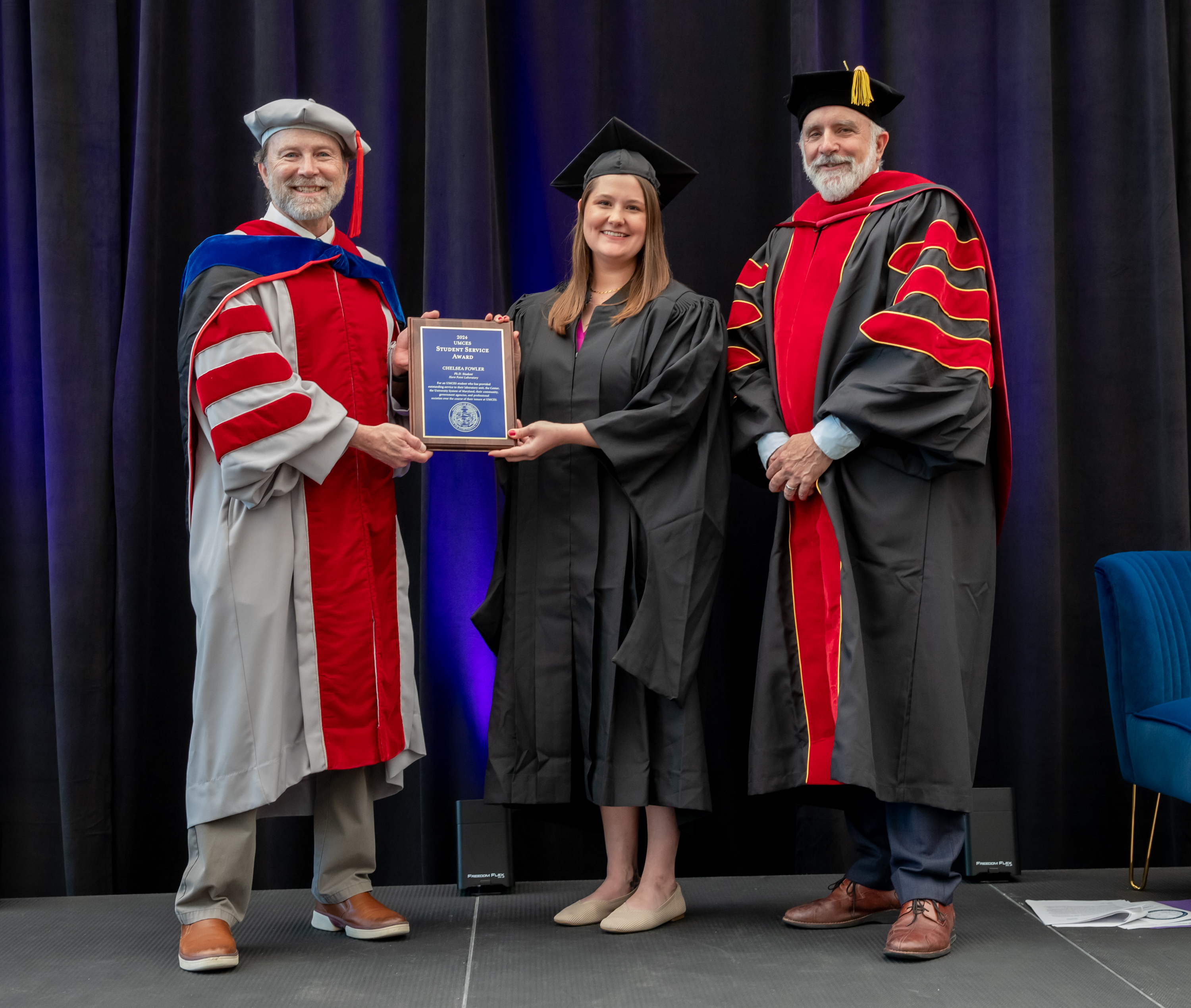 Graduate student Chelsea Fowler receives 2024 Student Service Award