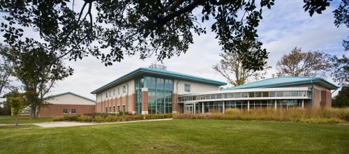 A building on Horn Point's campus.