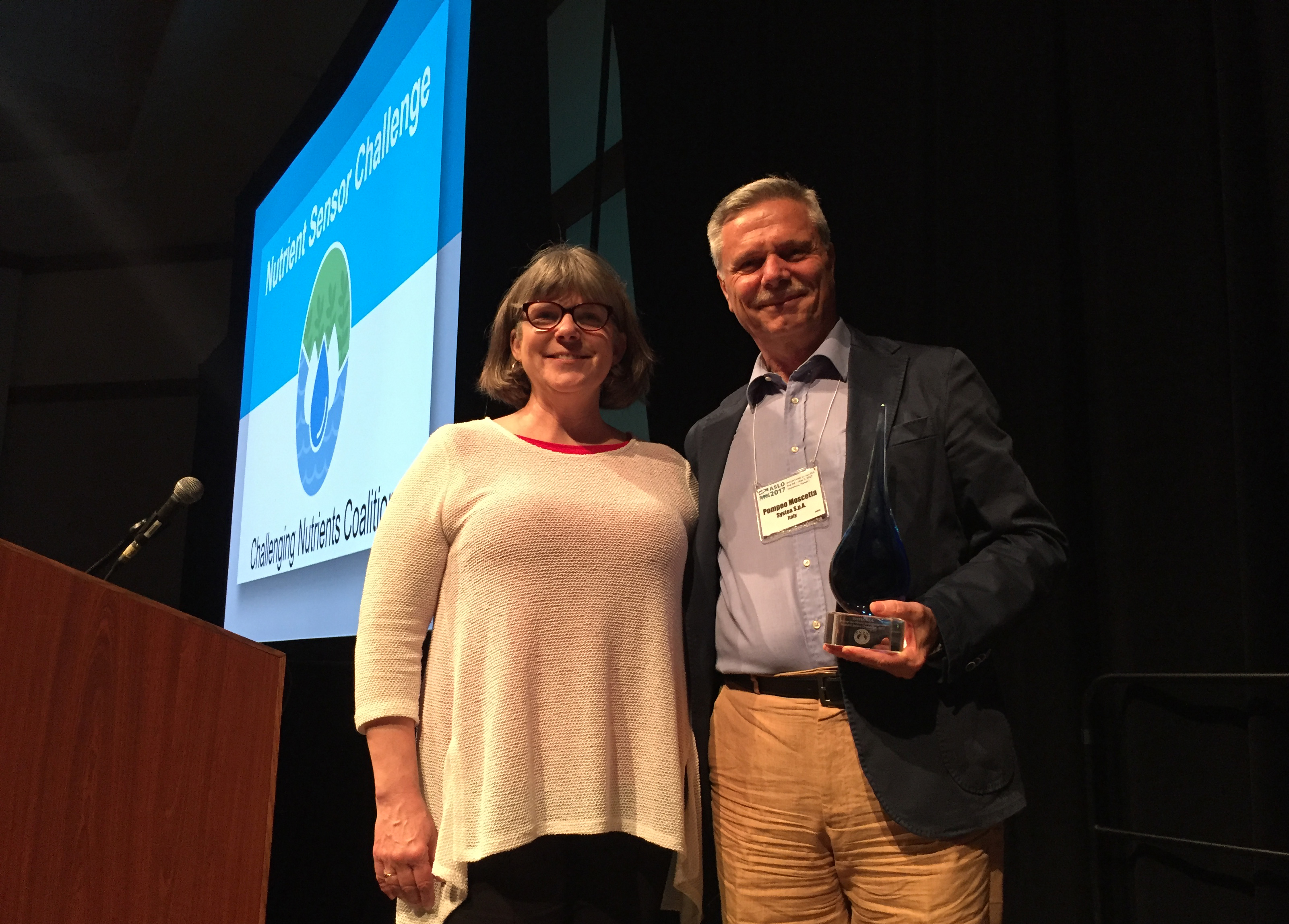 Nutrient Sensor Challenge winners announced at ASLO conference