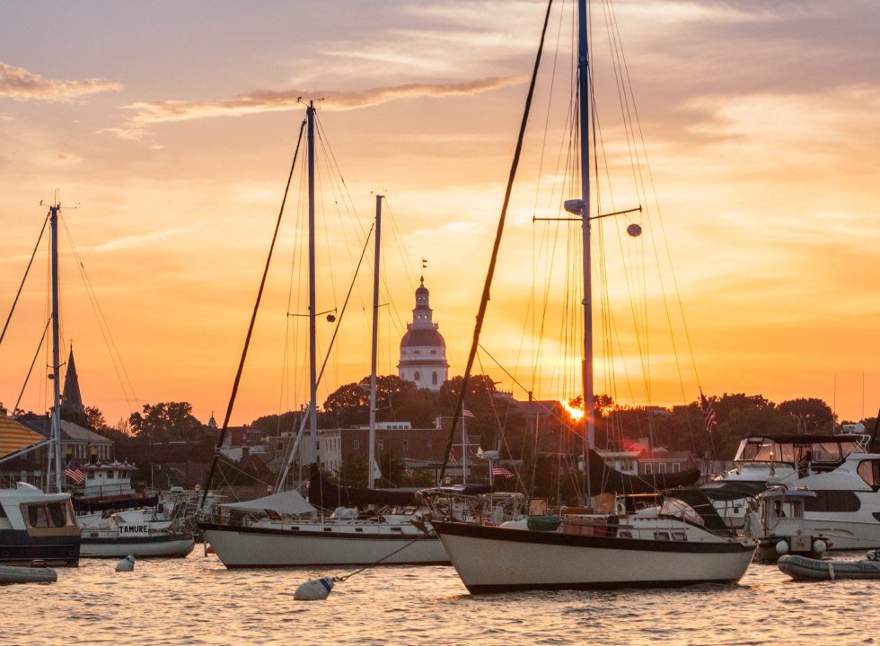Boats at Sunset