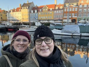 Cecilia Nilsson and Emily Cohen