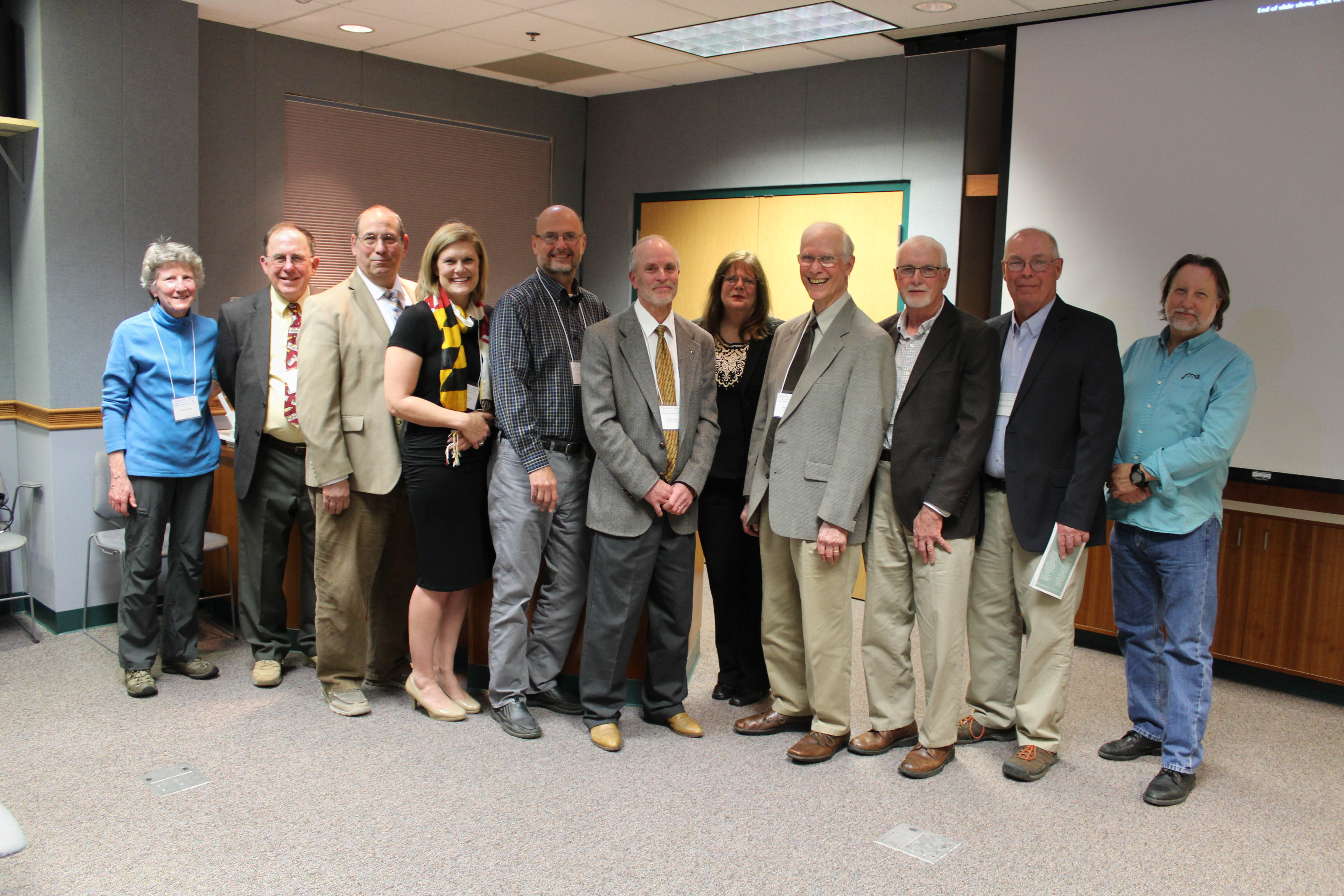 Past winners of the Johnson Award at the 2019 ceremony