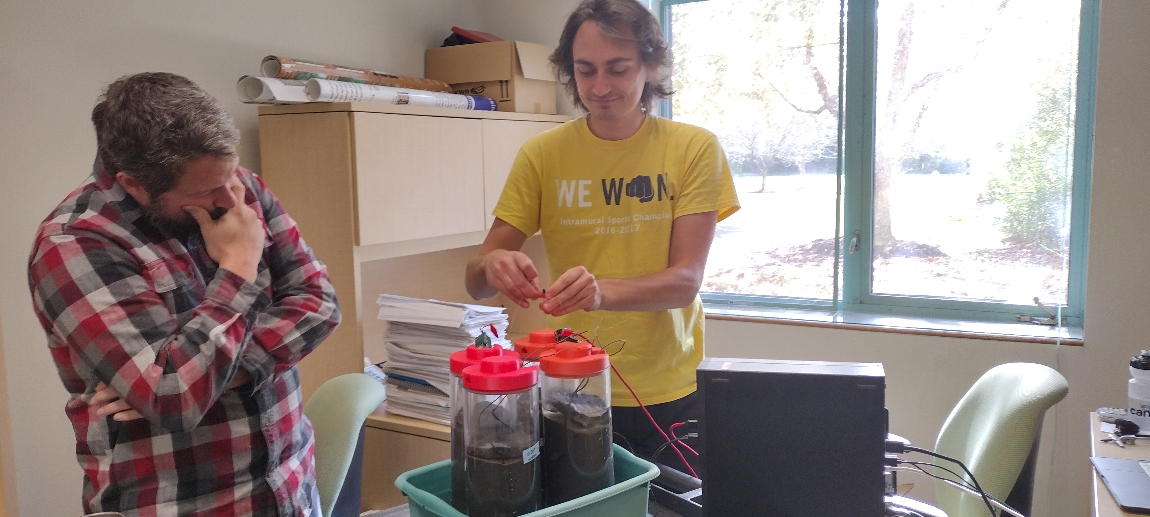 Kalinowski with sediment battery and Thaler