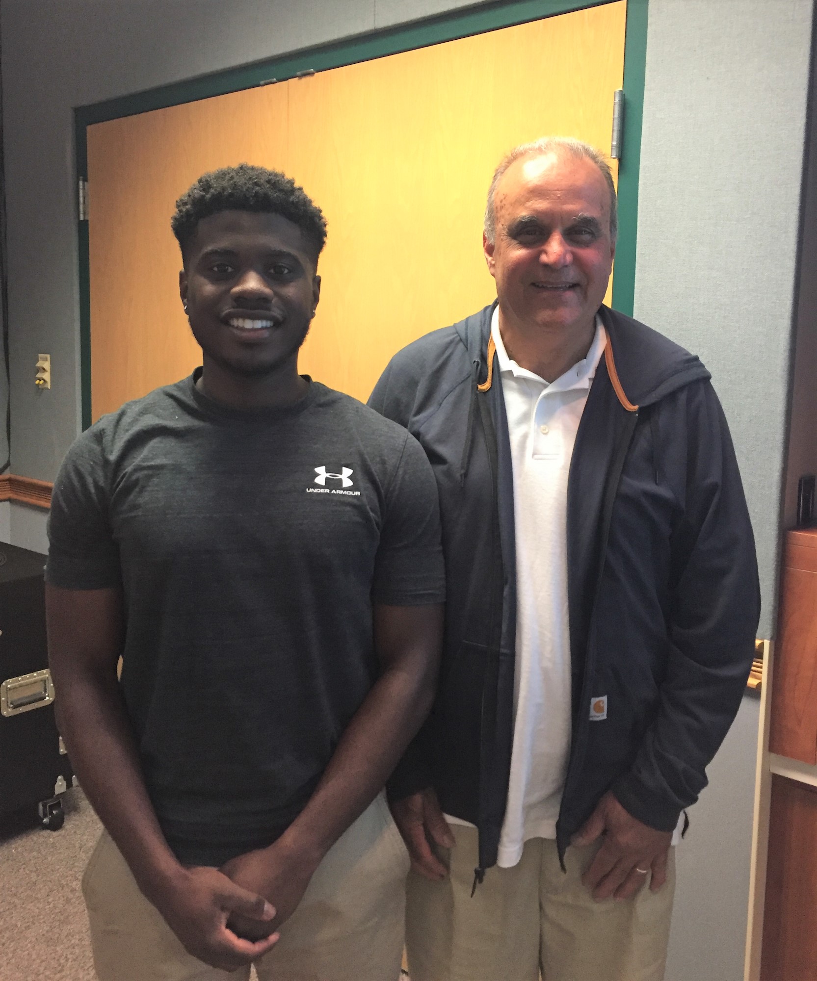 Kane Samuel and Dr. Mark Castro